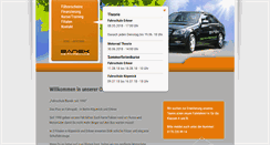 Desktop Screenshot of fahrschule-banek.de